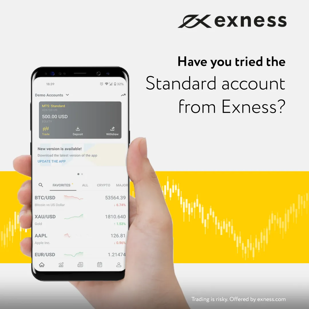 标准 Exness 账户